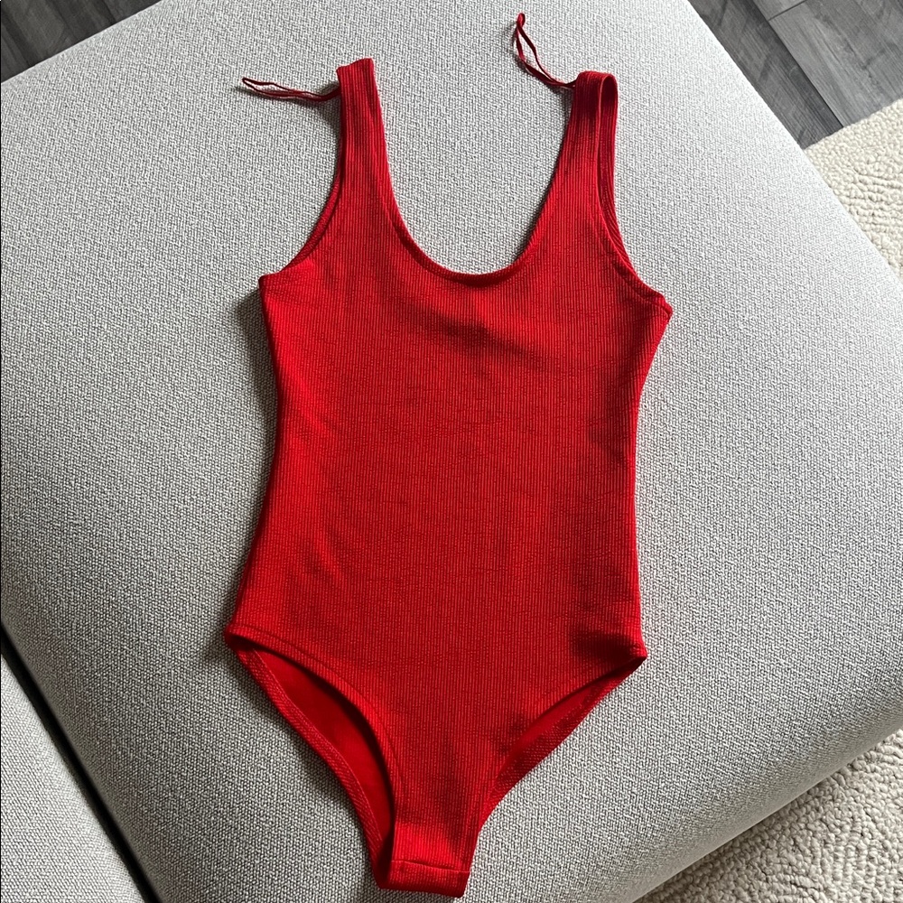 Red One-Piece Top